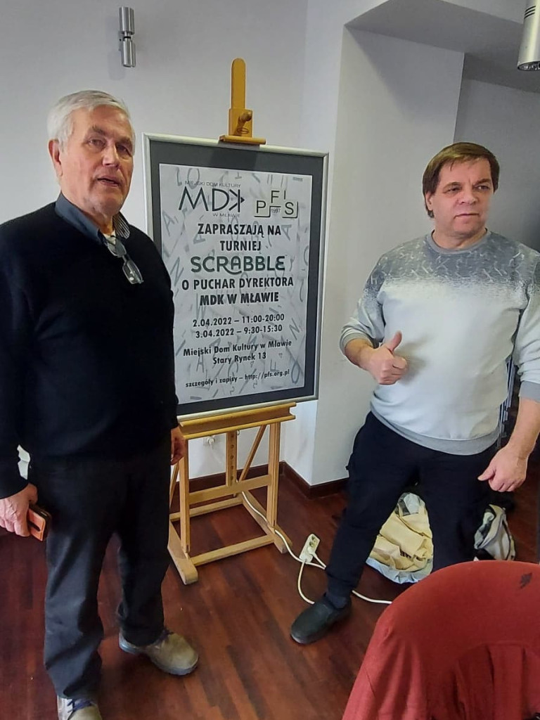 W scrabble zagrali mławianie i goście