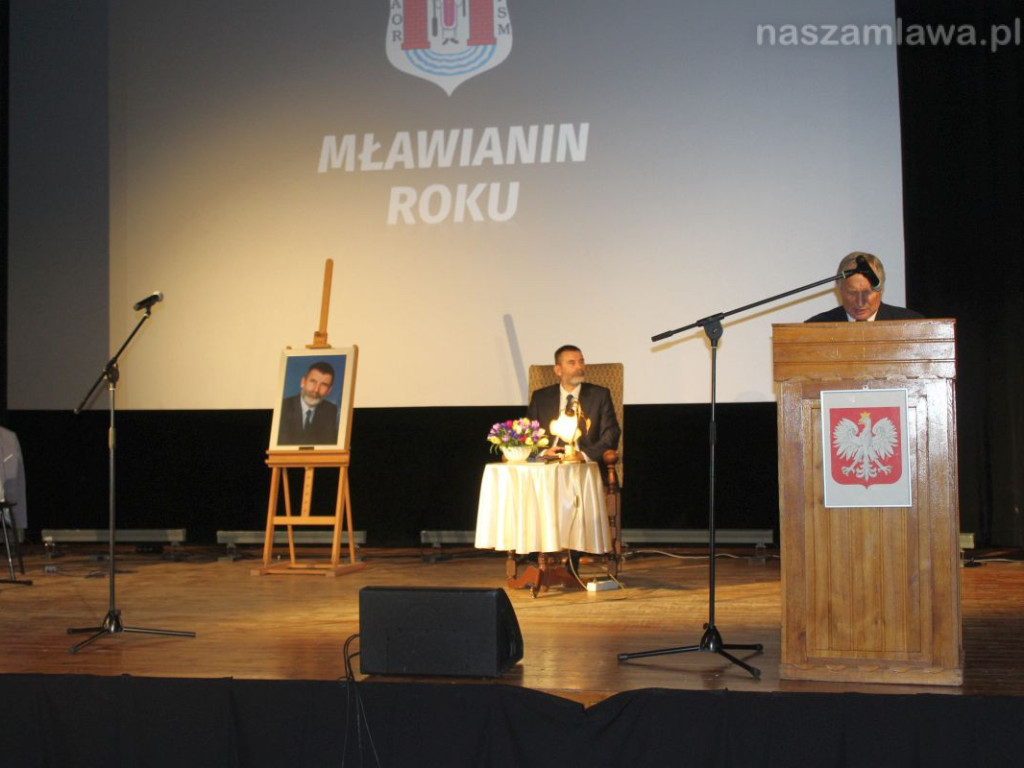 Janusz Dębski zwykły i niezwykły Mławianin Roku