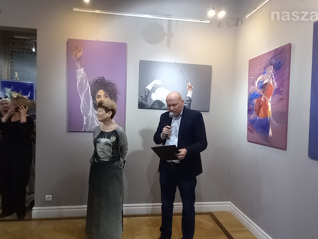 Wernisaż wystawy Joanny Rodowicz