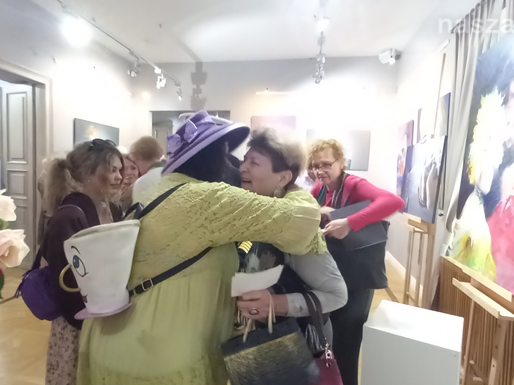 Wernisaż wystawy Joanny Rodowicz