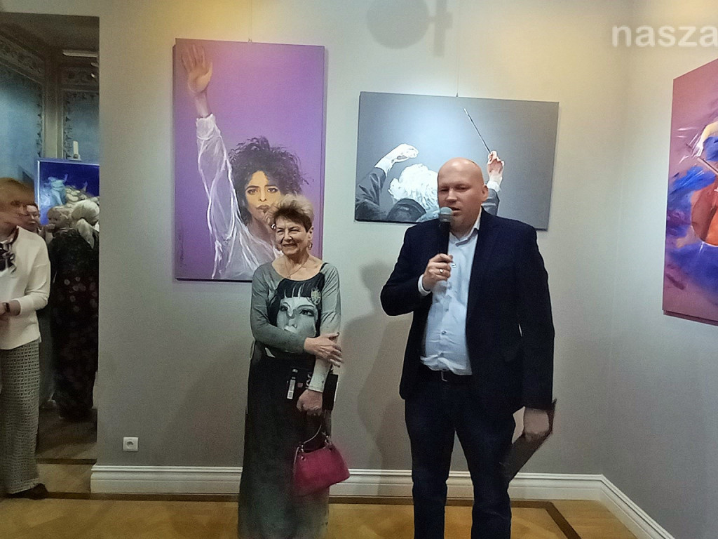 Wernisaż wystawy Joanny Rodowicz