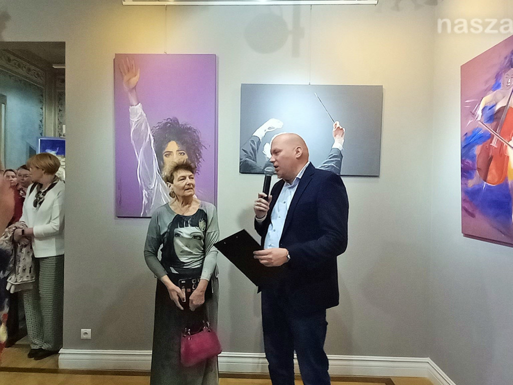 Wernisaż wystawy Joanny Rodowicz