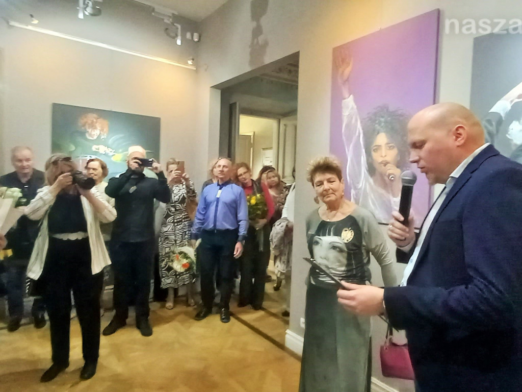 Wernisaż wystawy Joanny Rodowicz