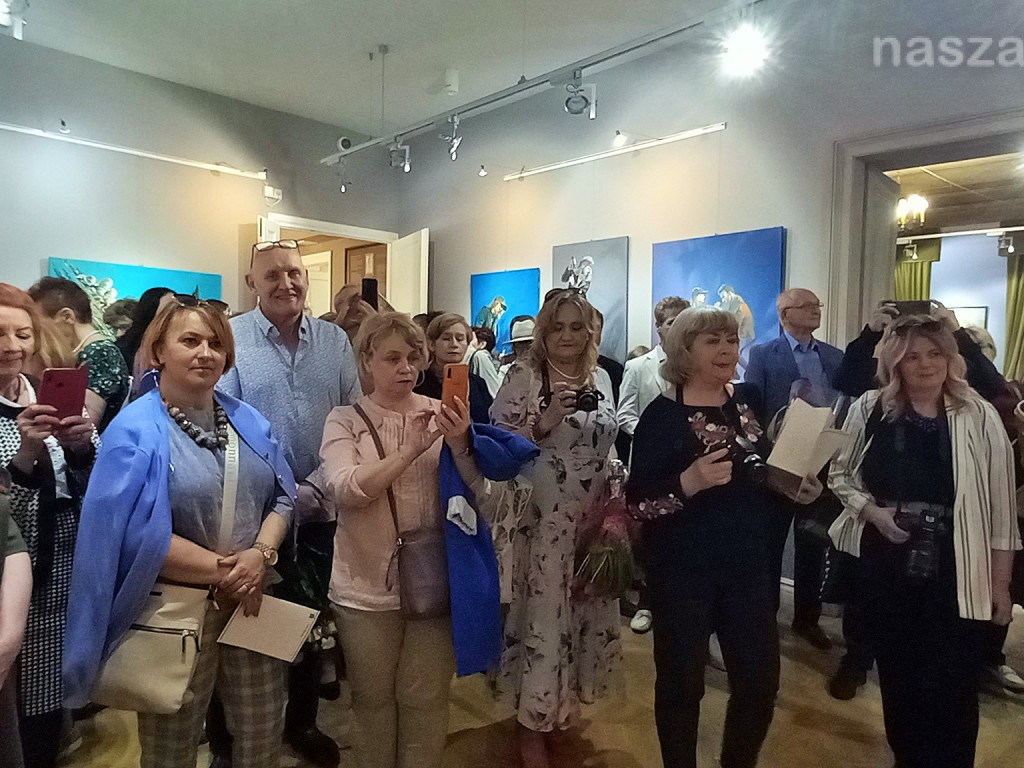 Wernisaż wystawy Joanny Rodowicz