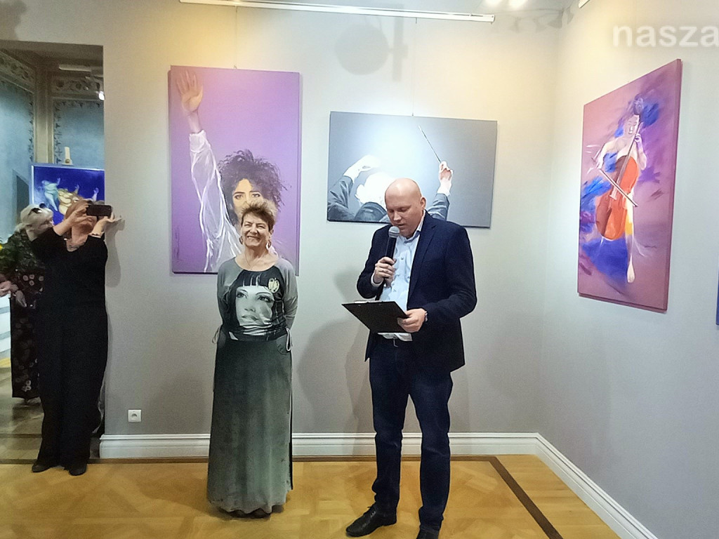 Wernisaż wystawy Joanny Rodowicz