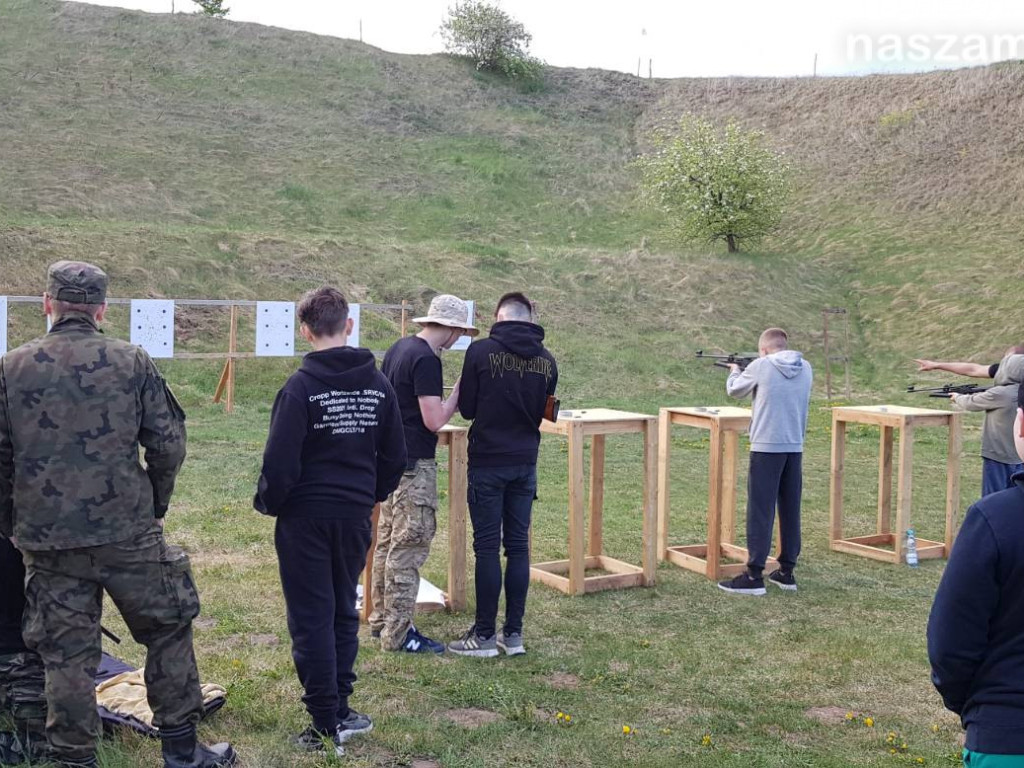 Praktyczna nauka strzelania pod Mławą