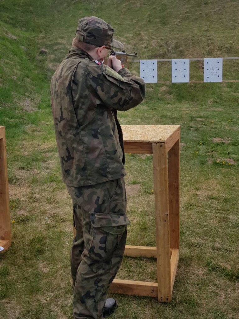 Praktyczna nauka strzelania pod Mławą