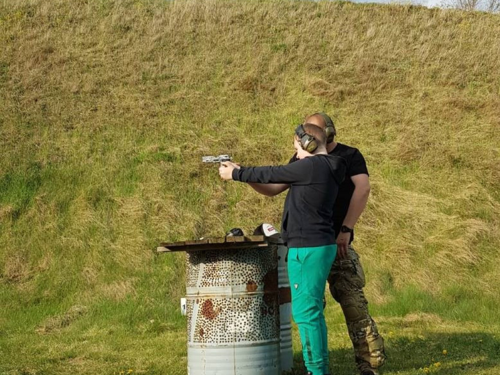 Praktyczna nauka strzelania pod Mławą