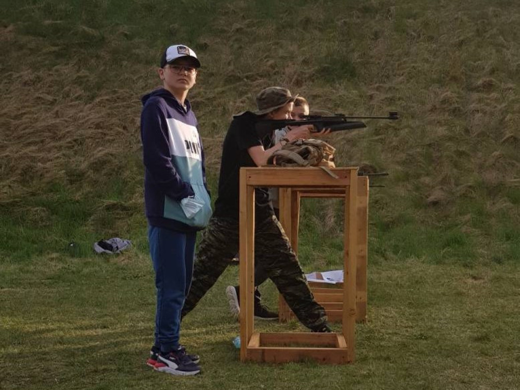 Praktyczna nauka strzelania pod Mławą