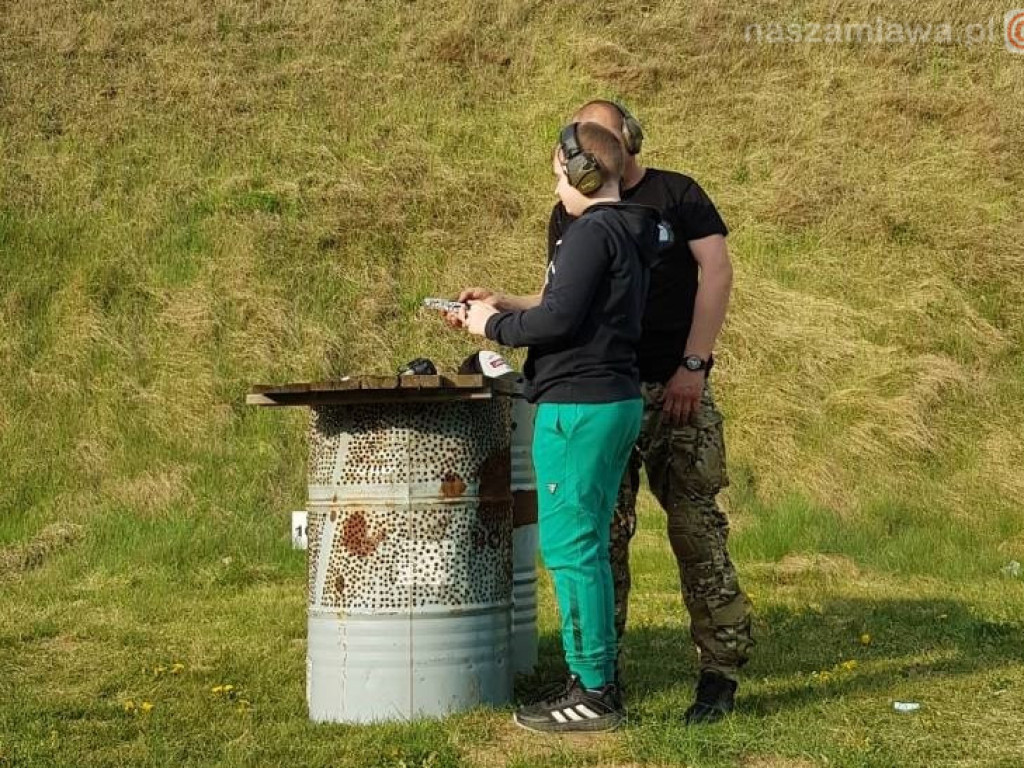 Praktyczna nauka strzelania pod Mławą
