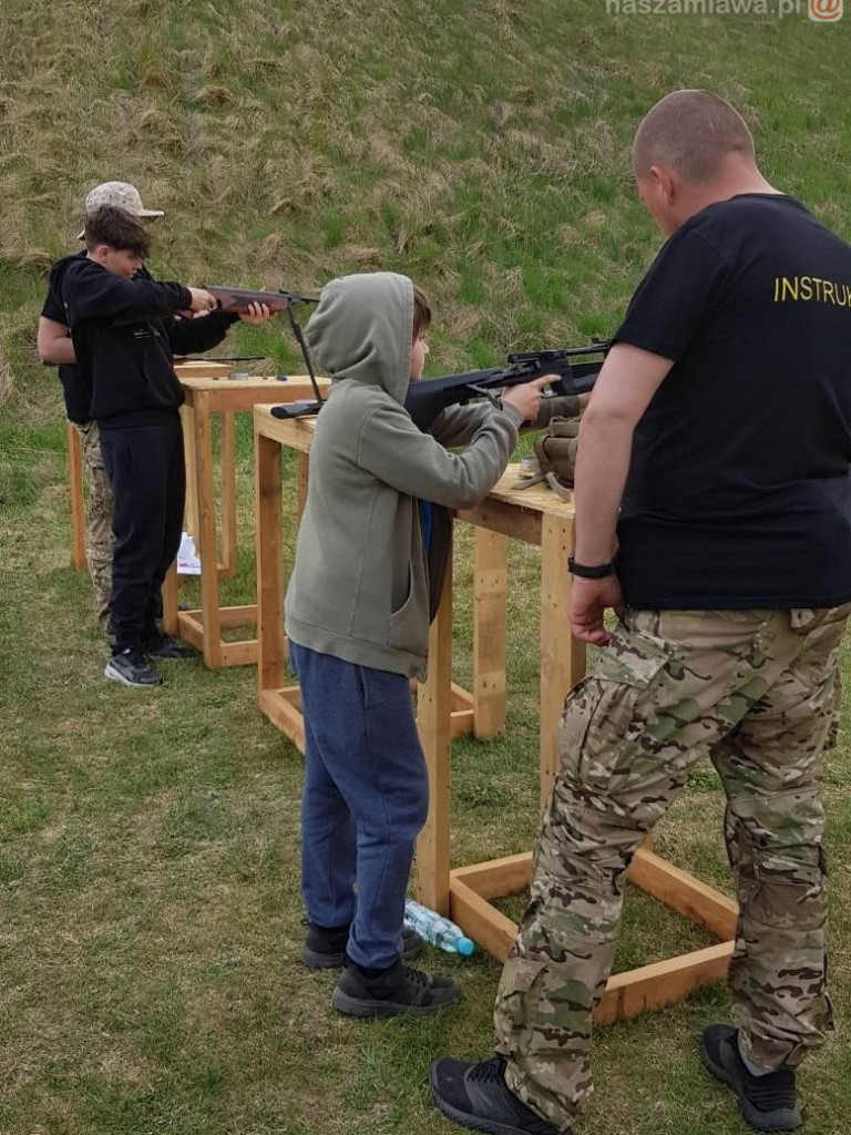 Praktyczna nauka strzelania pod Mławą