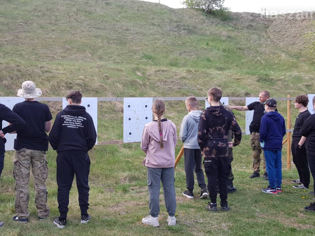 Praktyczna nauka strzelania pod Mławą