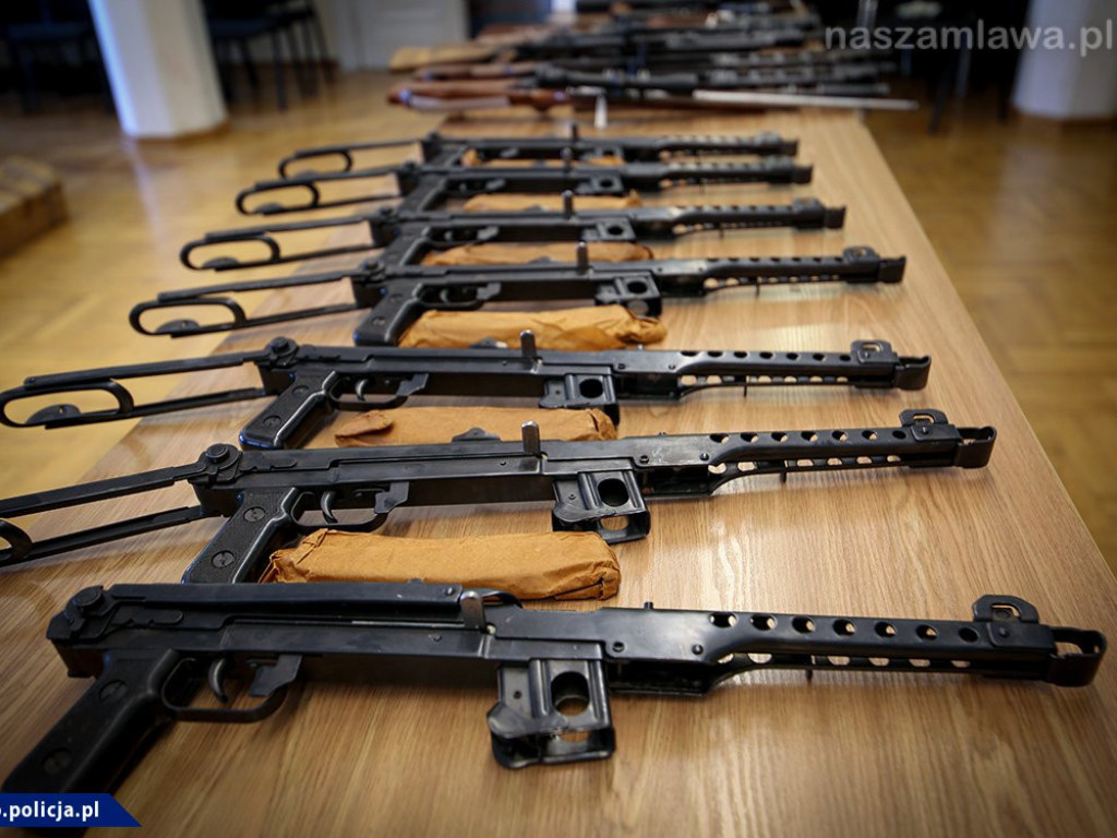 Mazowsze. Przejęli broń, granaty i amunicję