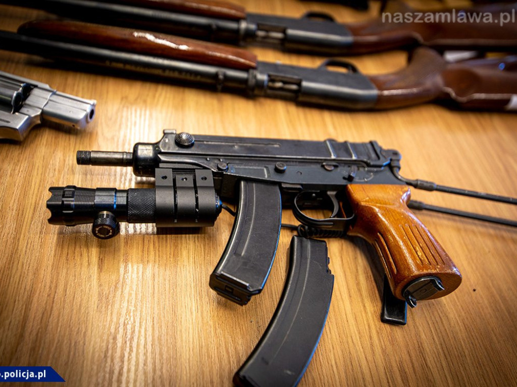 Mazowsze. Przejęli broń, granaty i amunicję