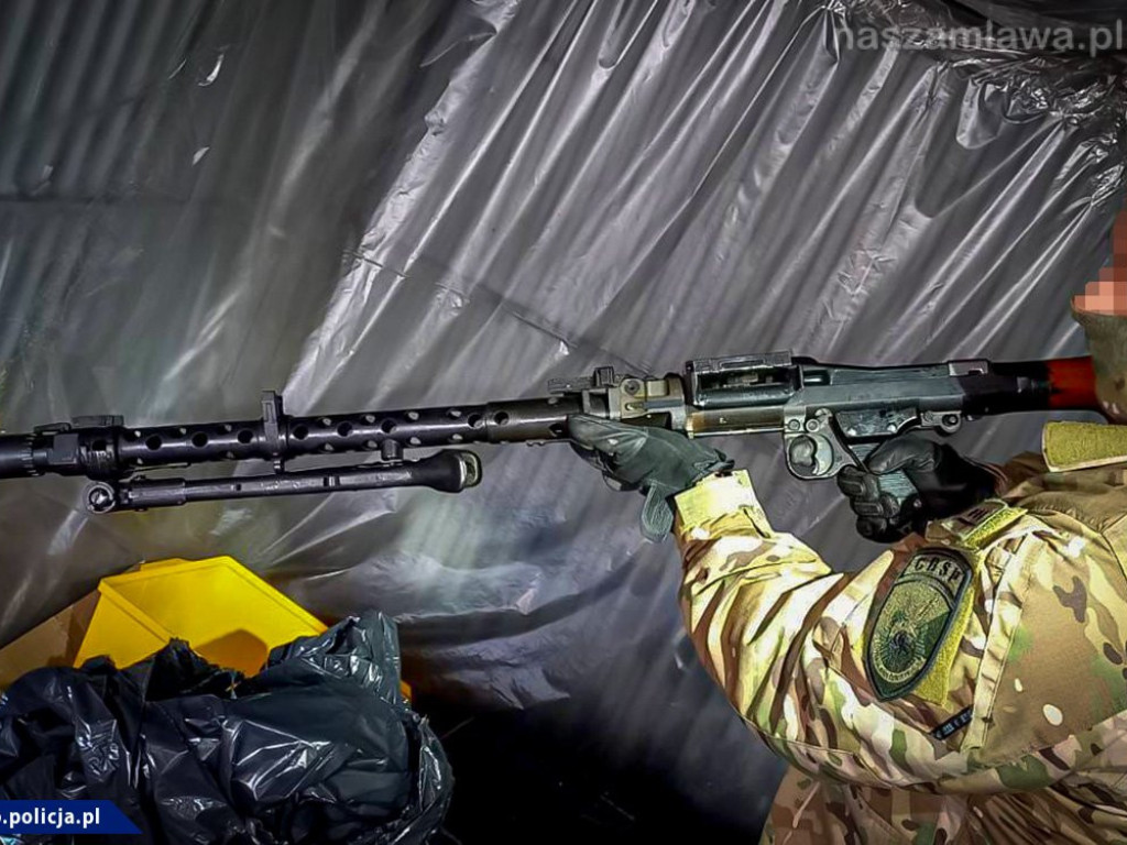 Mazowsze. Przejęli broń, granaty i amunicję