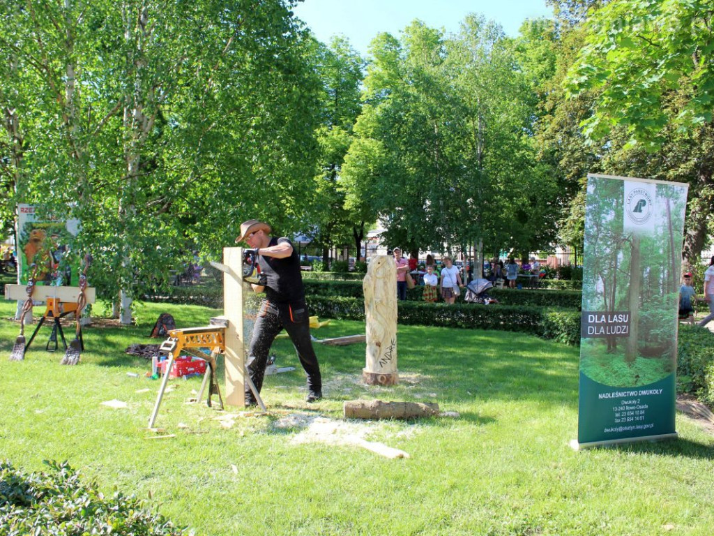 Takich tłumów w parku dawno nie było