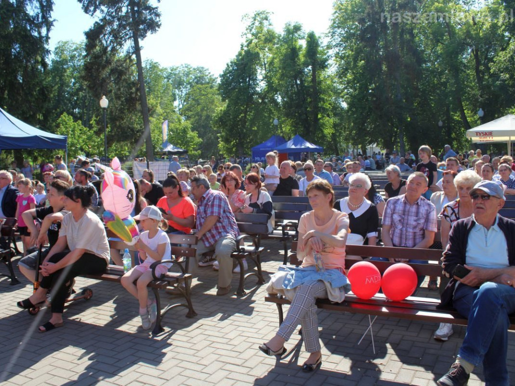 Takich tłumów w parku dawno nie było