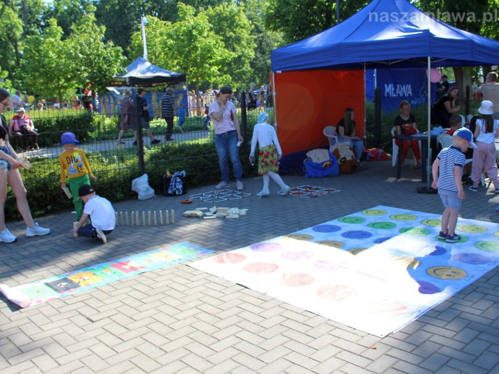Takich tłumów w parku dawno nie było