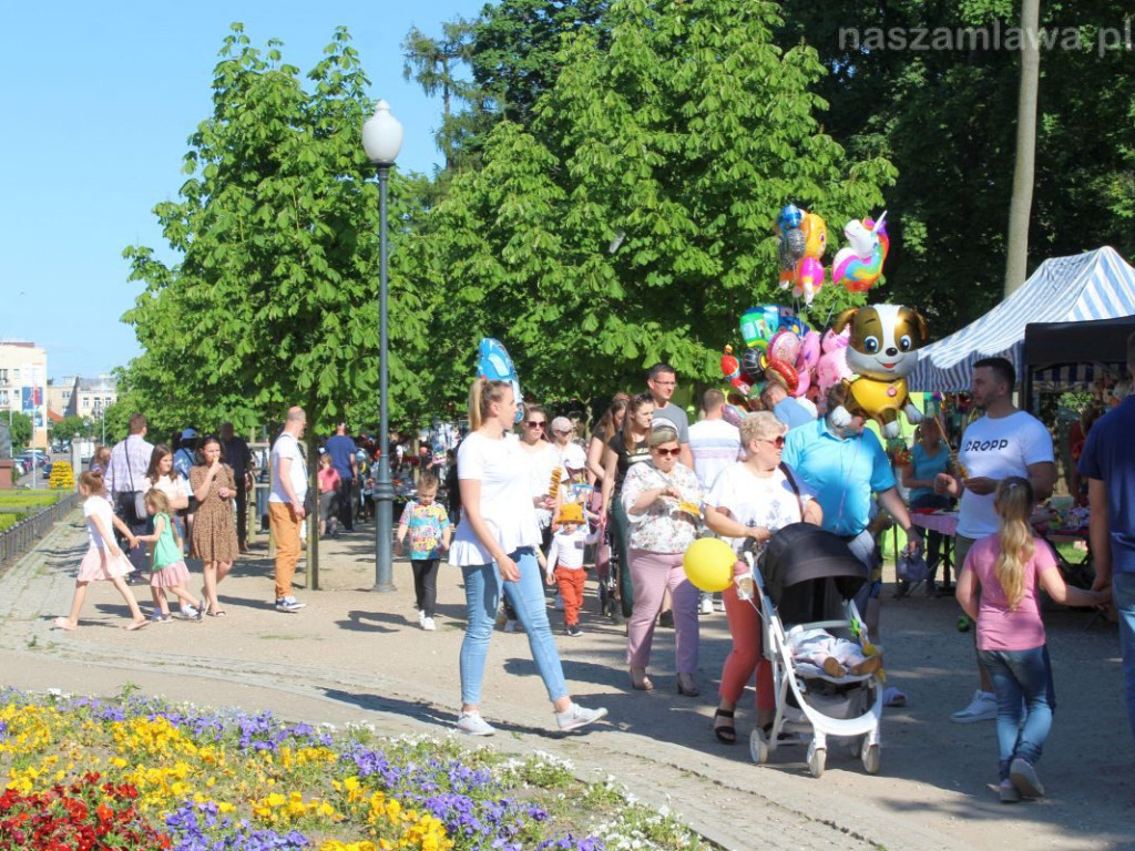 Takich tłumów w parku dawno nie było