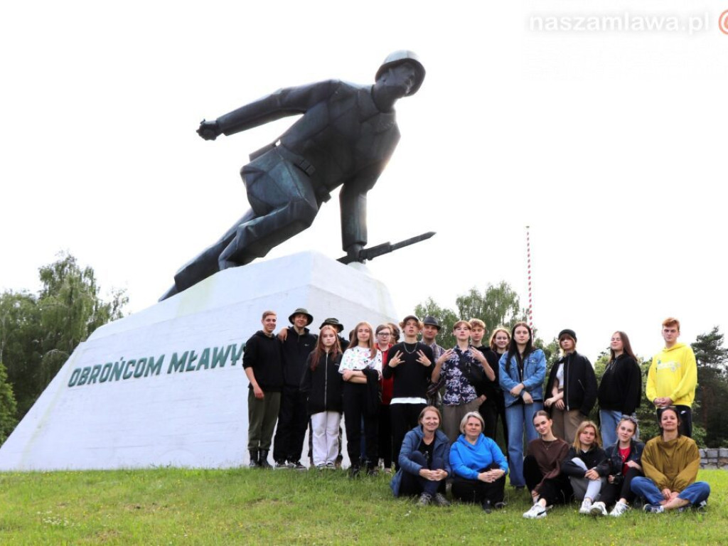 Młodzież poznaje historię Mławy i Działdowa