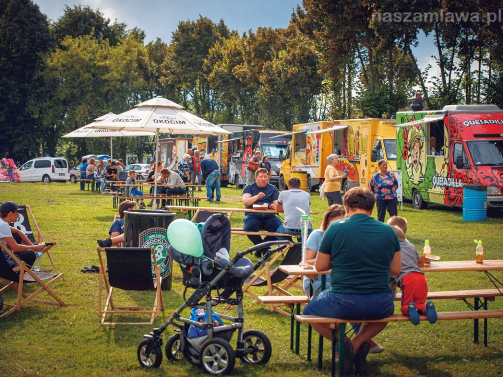 Już od 8 do 10 lipca w Parku Miejskim w Mławie zawitają Foodtrucki!