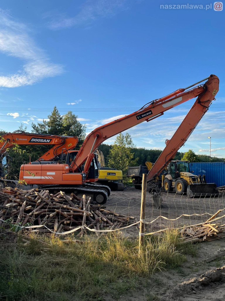 Remont zalewu. Teraz schną drzewa (FOTORELACJA)