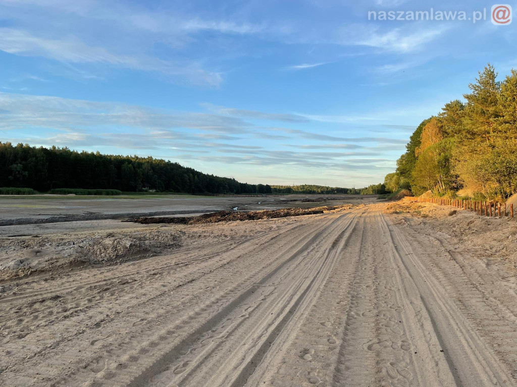 Remont zalewu. Teraz schną drzewa (FOTORELACJA)