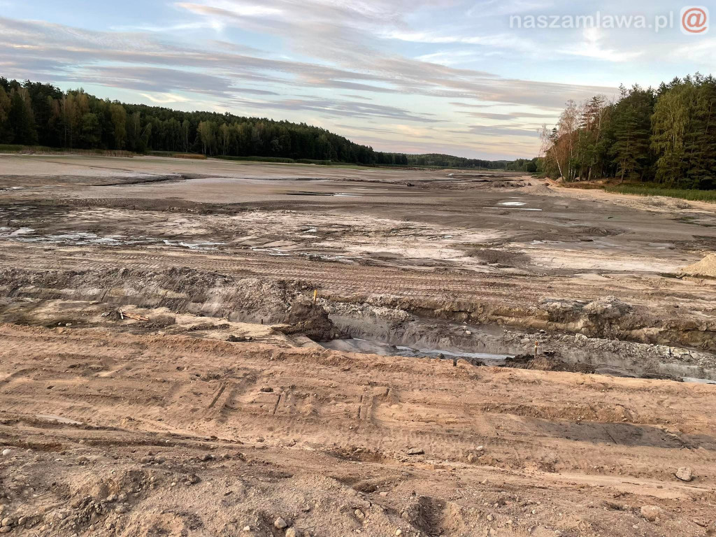 Remont zalewu. Teraz schną drzewa (FOTORELACJA)