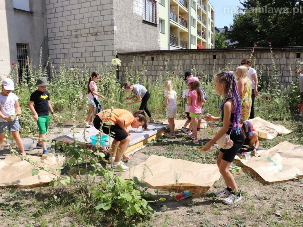 Chlapanie i nakrapianie. Było abstrakcyjnie