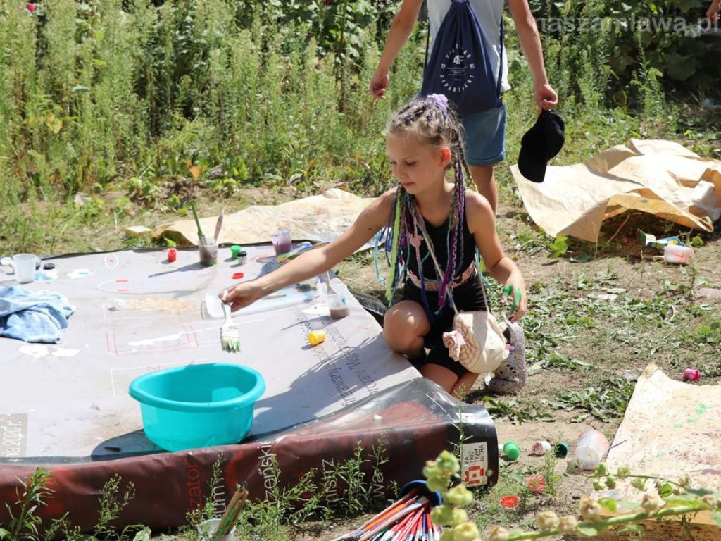 Chlapanie i nakrapianie. Było abstrakcyjnie