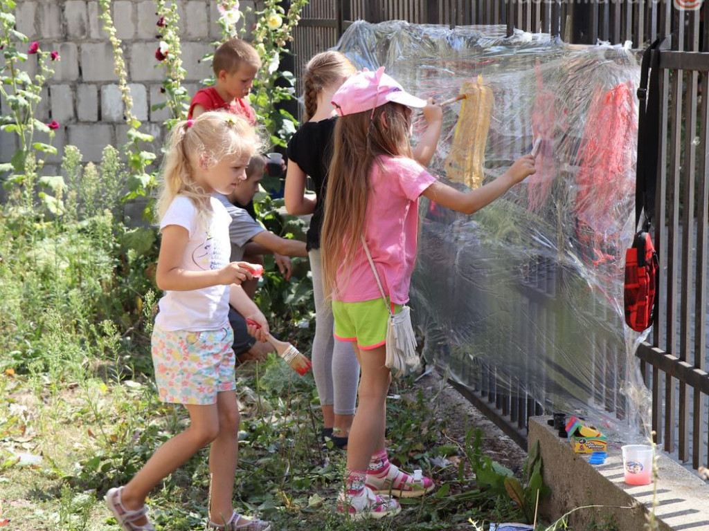 Chlapanie i nakrapianie. Było abstrakcyjnie