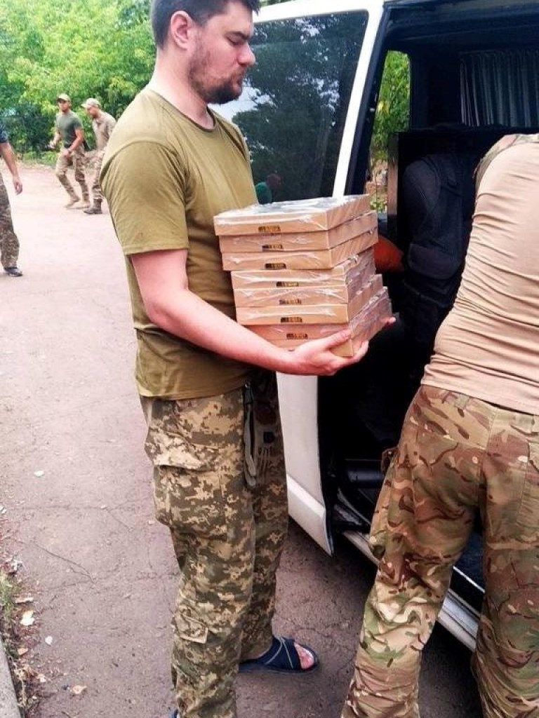 Transport z Mławy trafił na front [ZDJĘCIA]