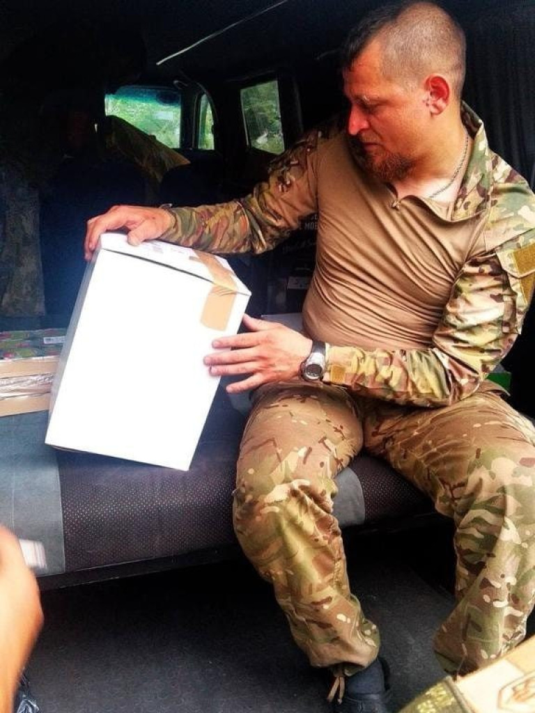 Transport z Mławy trafił na front [ZDJĘCIA]