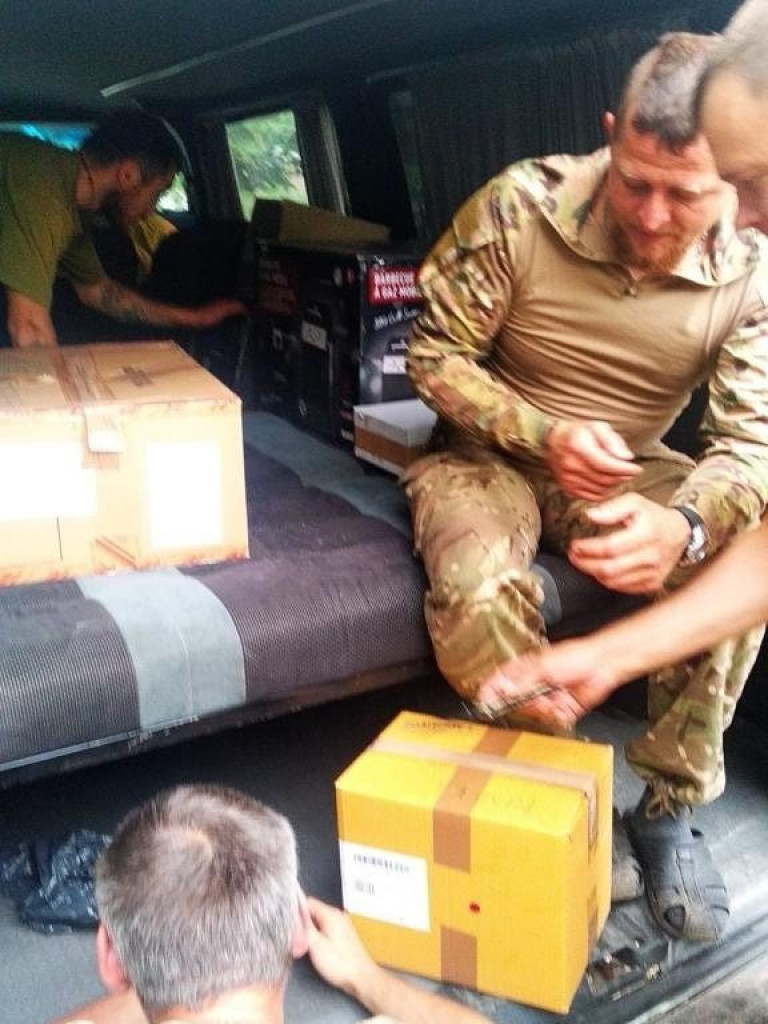 Transport z Mławy trafił na front [ZDJĘCIA]