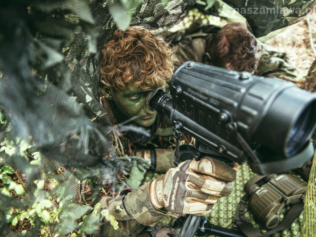 Uczyli się obserwacji terenu i identyfikacji celów