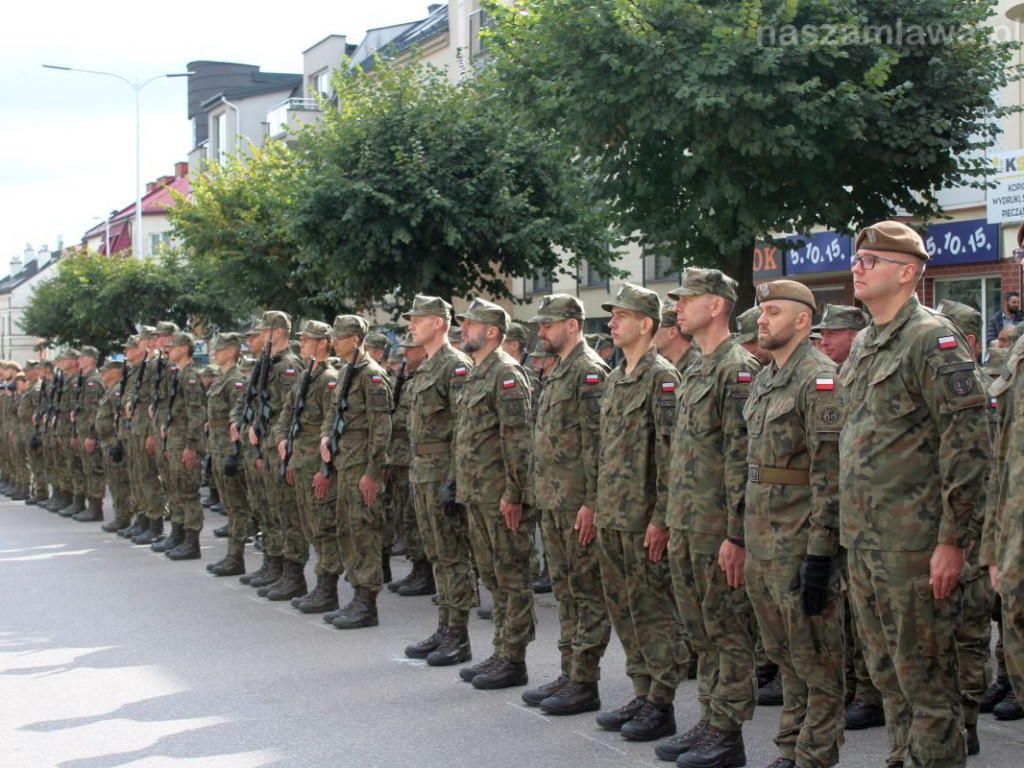 Przysięga wojskowa i defilada w centrum Mławy [NASZA RELACJA]