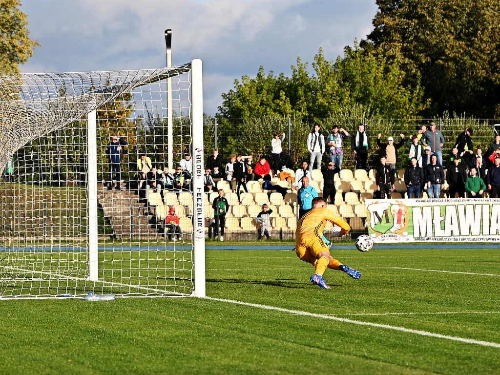 Zabrakło skuteczności. Pierwszy remis Mławianki