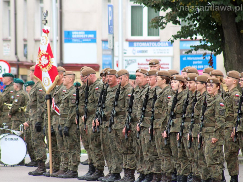 Przysięga wojskowa i defilada w centrum Mławy [NASZA RELACJA]