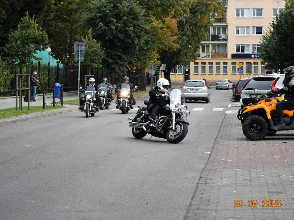 Z Mławy wyjechało 80 motocyklistów [ZDJĘCIA]