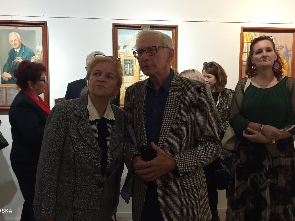 Mławianin prezentuje prace w stołecznej Galerii Brama Bielańska