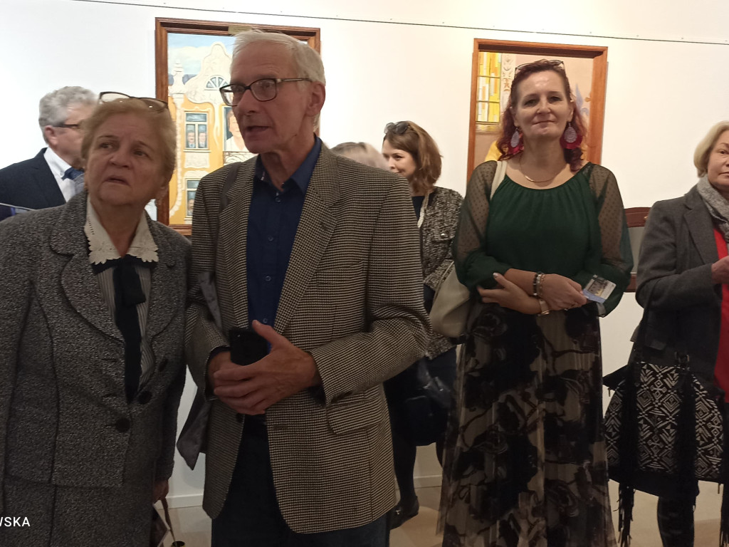 Mławianin prezentuje prace w stołecznej Galerii Brama Bielańska