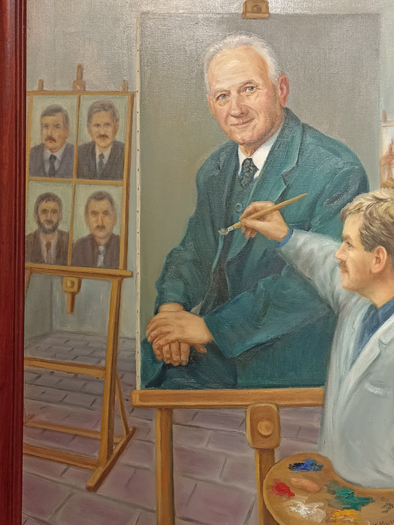 Mławianin prezentuje prace w stołecznej Galerii Brama Bielańska