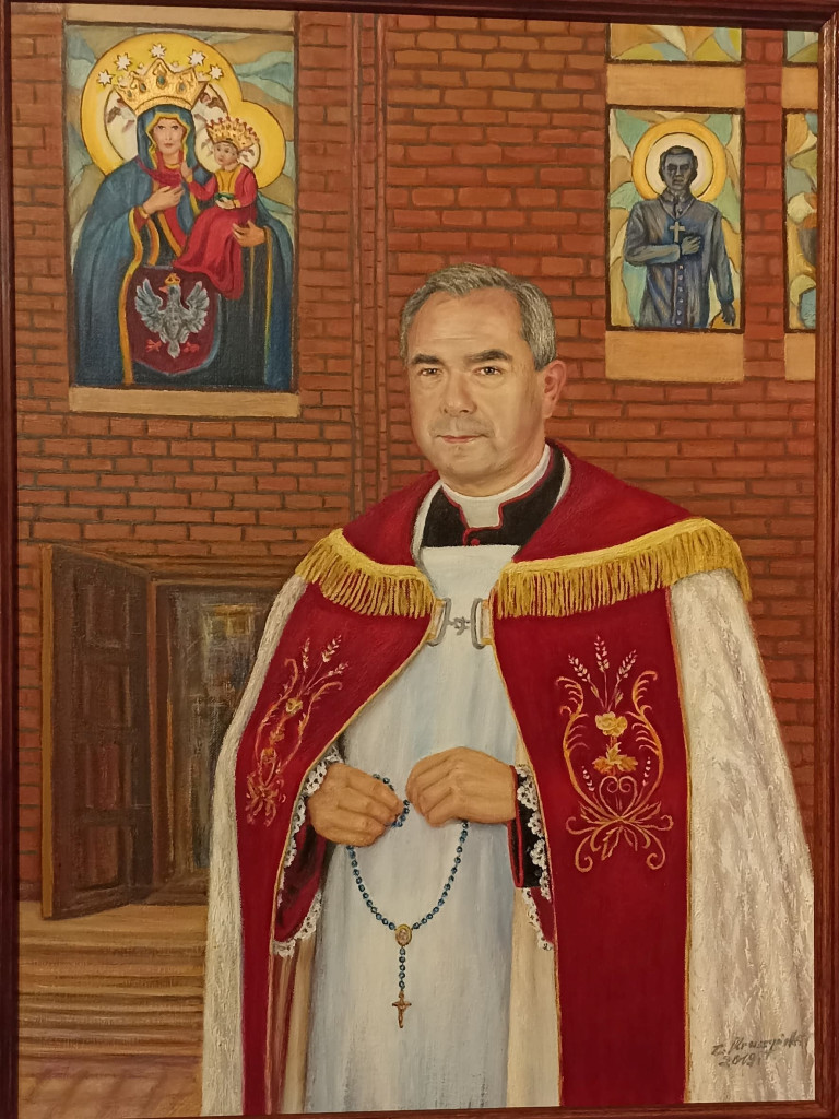 Mławianin prezentuje prace w stołecznej Galerii Brama Bielańska