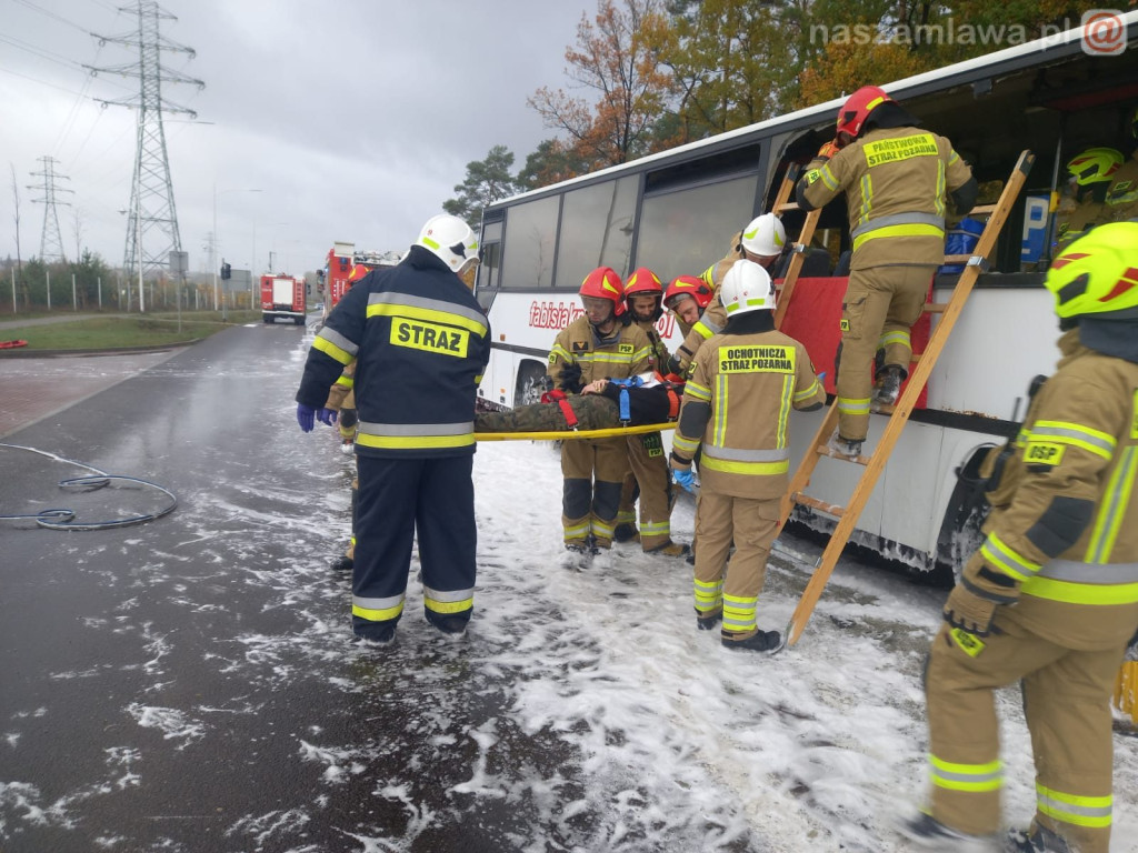 Co się działo pod lasem? [ZDJĘCIA]