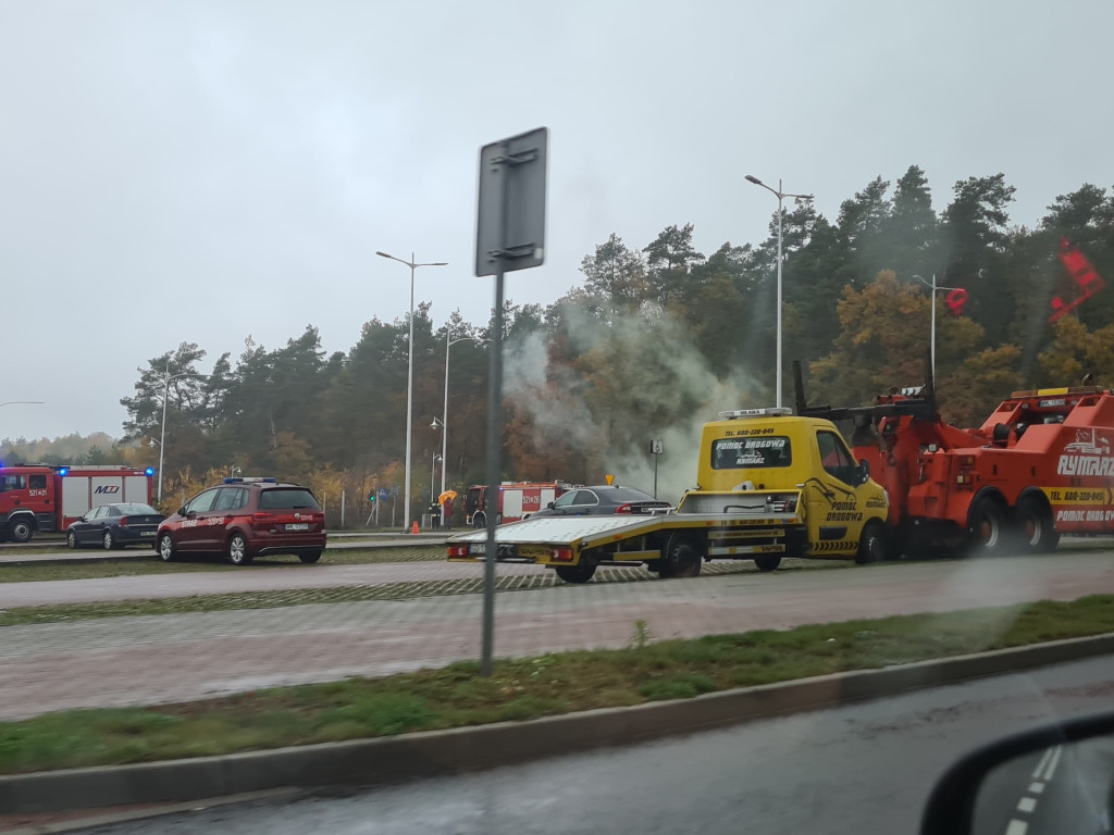 Co się działo pod lasem? [ZDJĘCIA]