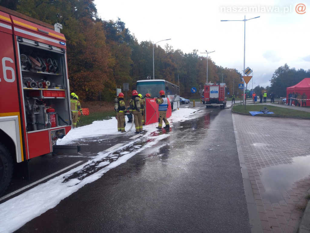 Co się działo pod lasem? [ZDJĘCIA]