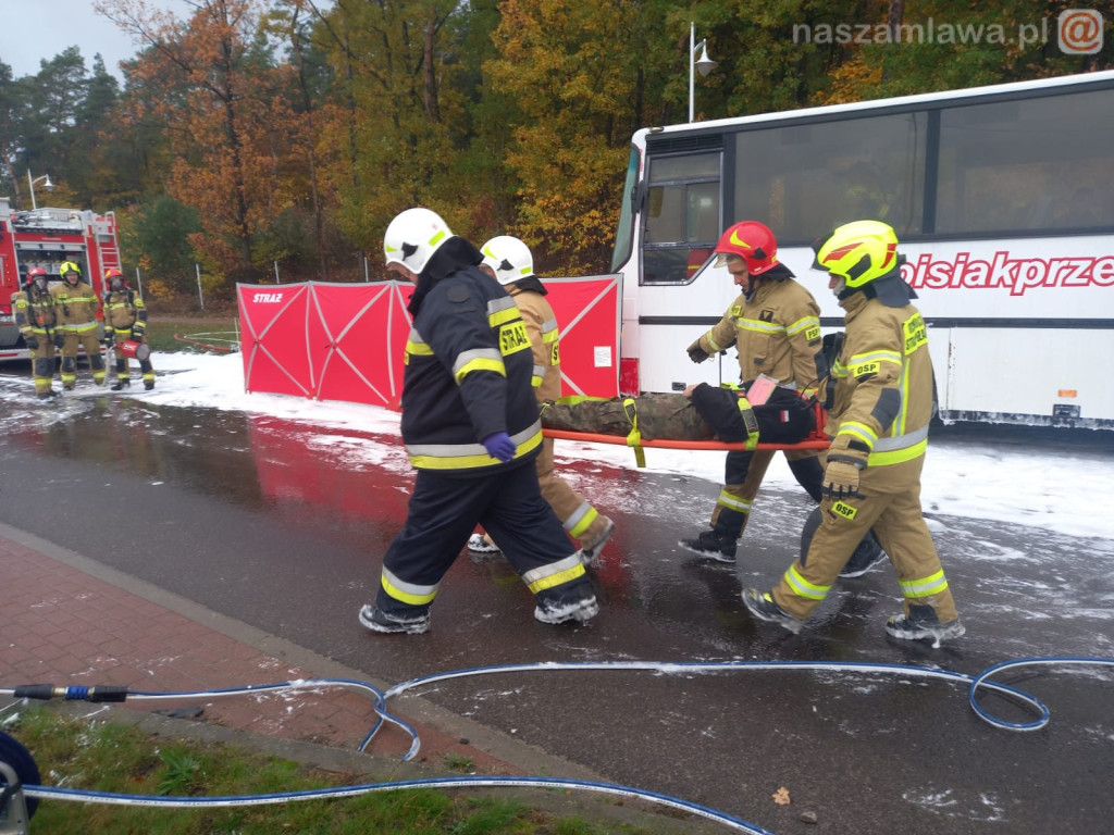 Co się działo pod lasem? [ZDJĘCIA]