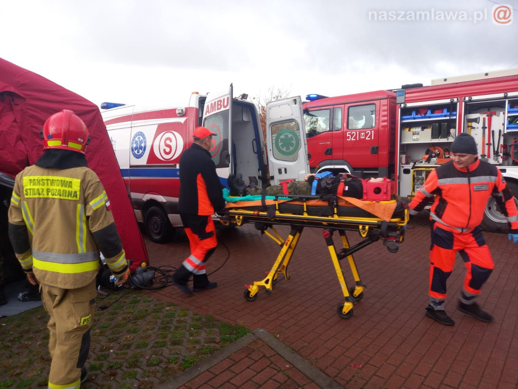 Co się działo pod lasem? [ZDJĘCIA]