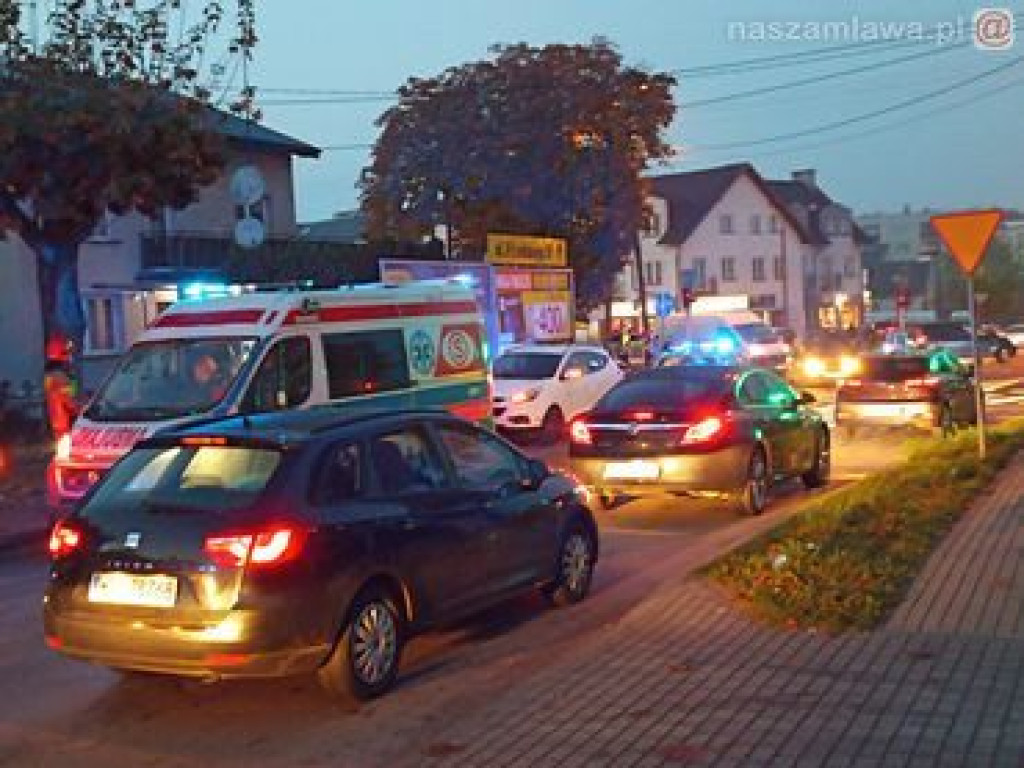 Zderzenie samochodów na Zuzanny Morawskiej [ZDJĘCIA]