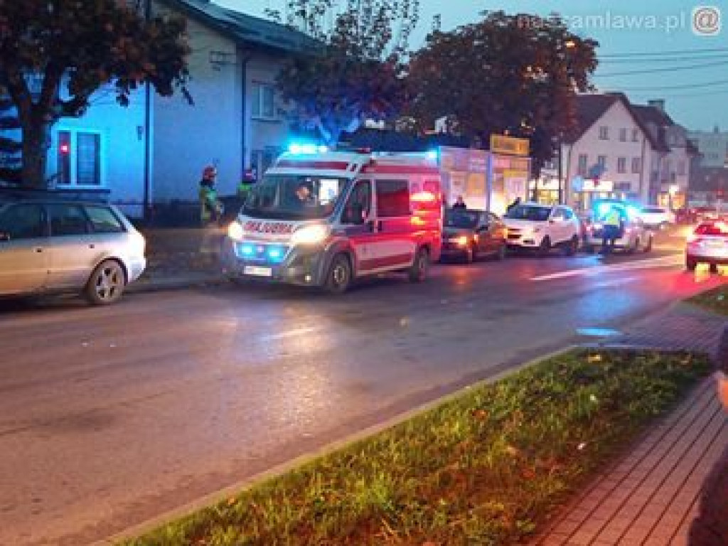 Zderzenie samochodów na Zuzanny Morawskiej [ZDJĘCIA]